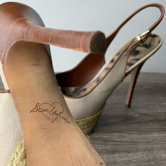 Sam Edelman ‘Novato’ Platform Slingback Stiletto - Picture 4 of 12